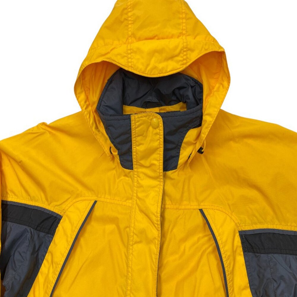 Columbia Fire Ridge Hooded Nylon Vintage Shell For 3 in 1 Jacket Women's Large - Picture 6 of 12